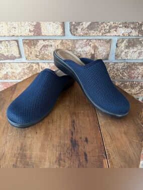 Fly Flot Mules Women’s Size 10 Leather Anatomical Made in Italy Beautiful!